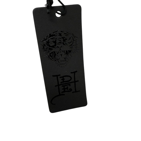 Ed Hardy Rhinestone Dragon Trucker Hat Black studs rhinestones NWT - Picture 6 of 10